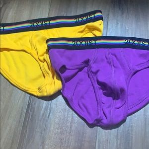 2xist Pride Briefs 🟨🟪